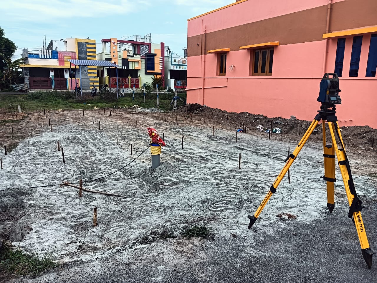 Field measurement work