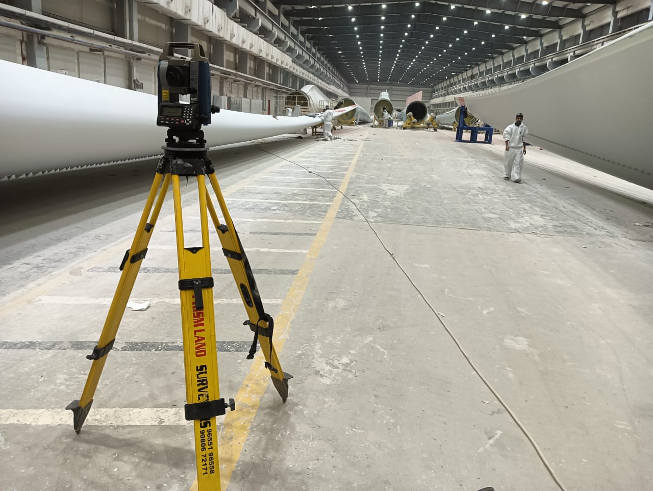 Equipment setup for GNSS survey